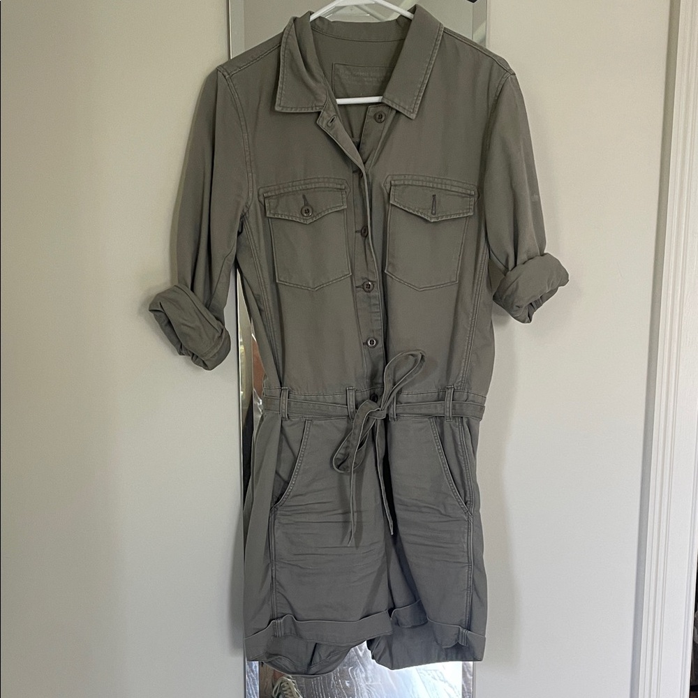 G1 All Purpose Goods - Women's Olive Romper size XS